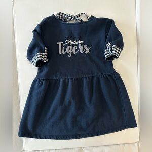 Auburn Tigers Girls Navy Blue Dress, 4-5T, War Eagle
